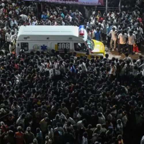 கரூர் கூட்ட நெரிசல்
