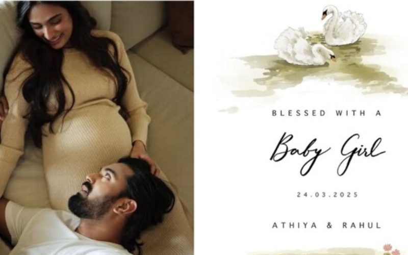 KL Rahul welcome a baby girl