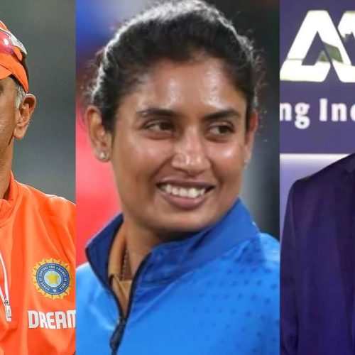 ராகுல் டிராவிட், மிதாலி ராஜ், ரோஜர் பின்னி
