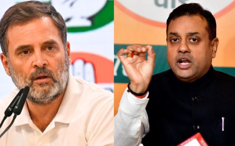 BJP MP Sambit Patra says Rahul Gandhi made him the poster boy in Pakistan