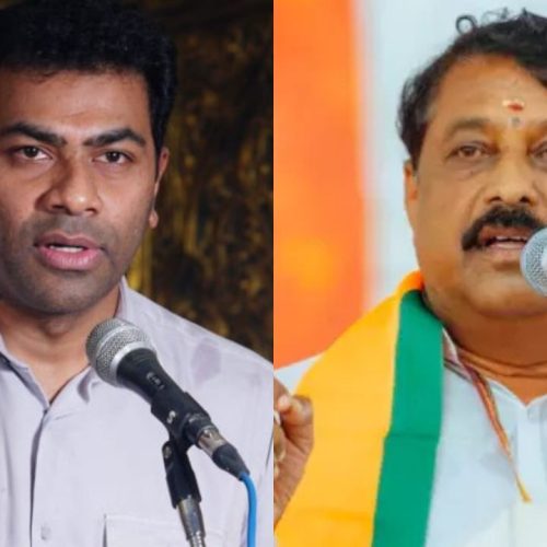 ஆதவ் அர்ஜூனா, நயினார் நாகேந்திரன்