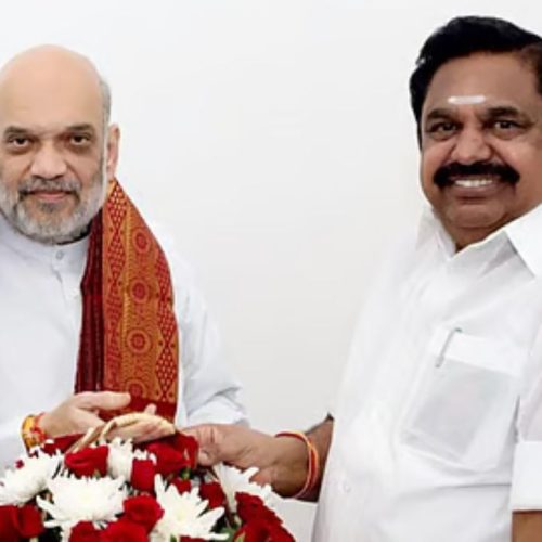 உள்துறை அமைச்சர் அமித் ஷா உடன் எடப்பாடி பழனிச்சாமி சந்திப்பு