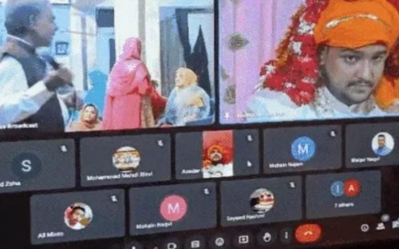 BJP leaders son marries Pakistani woman in online