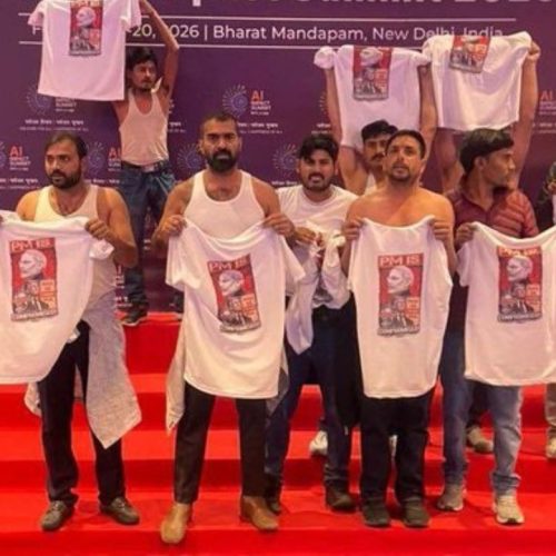 ராகுல் காந்தி ஆதரவாளர்கள் போராட்டம்
