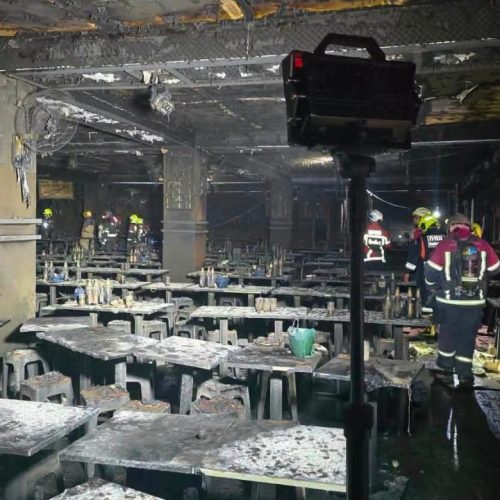 Bangkok pub fire Accident