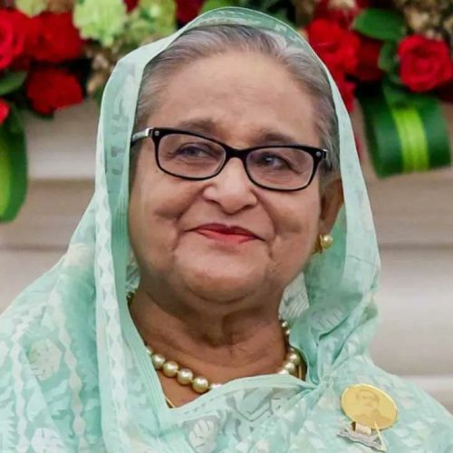 வங்கதேச முன்னாள் பிரதமர் ஷேக் ஹசீனா

