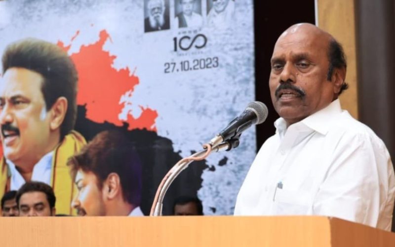 E.V. Velu Booked in Corruption Case