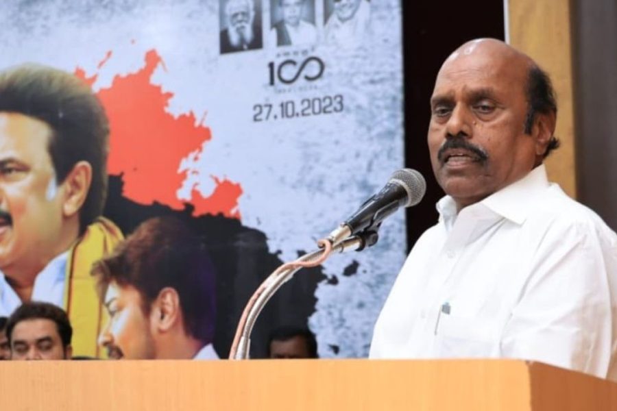 E.V. Velu Booked in Corruption Case