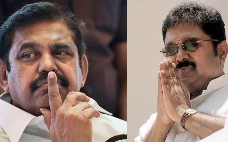 Edappadi Palaniswami withdraws case against TTV Dhinakaran