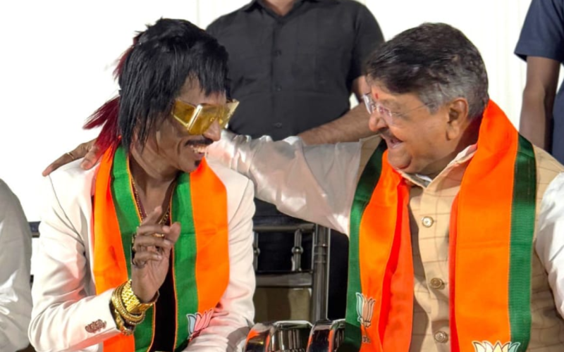 chai Wala attracts attention in maharashtra election