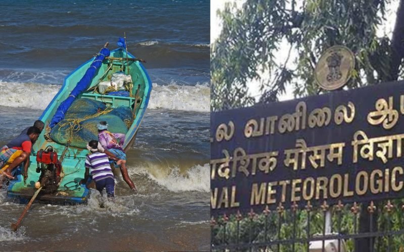 Chennai Meteorological Department has issued a warning to fishermen