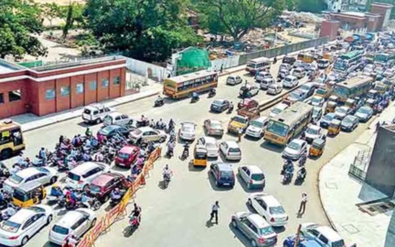 Traffic Diversion Announced in Chennai