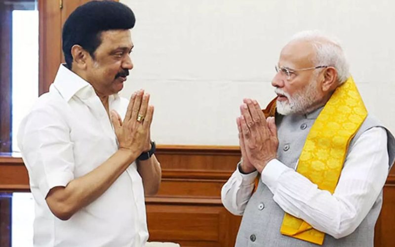 மு.க. ஸ்டாலின், நரேந்திர மோடி 