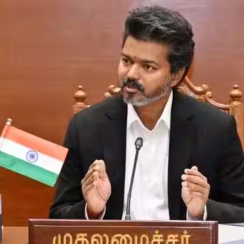 தமிழக முதலமைச்சர் விஜய்
