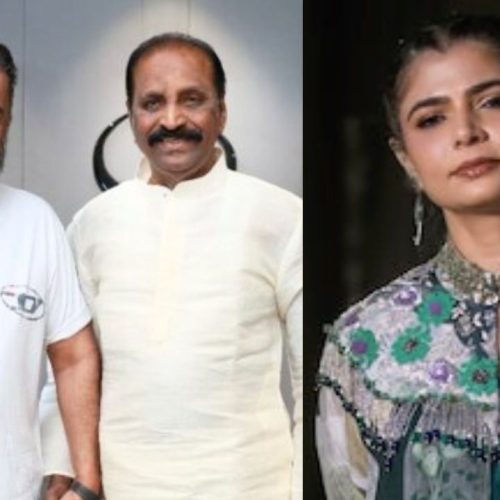 வைரமுத்து உடன் கமல்ஹாசன், சின்மயி