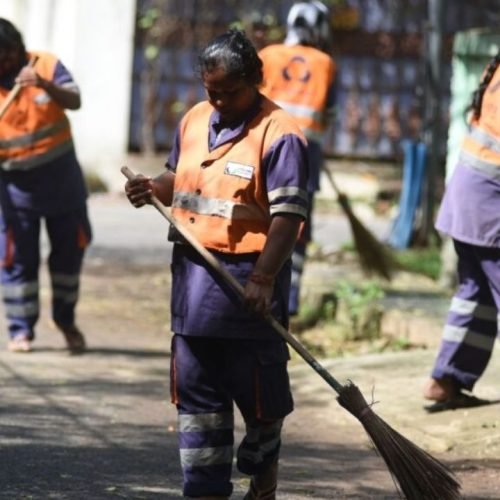 Chennai Sanitation Workers Salary Delay