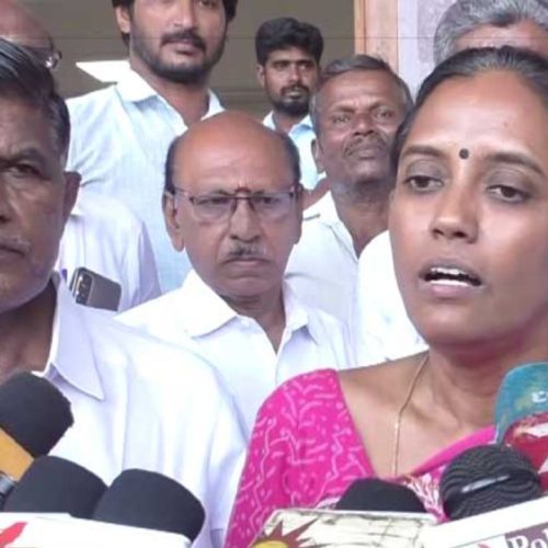 காங்கிரஸ் எம்பி ஜோதிமணி
