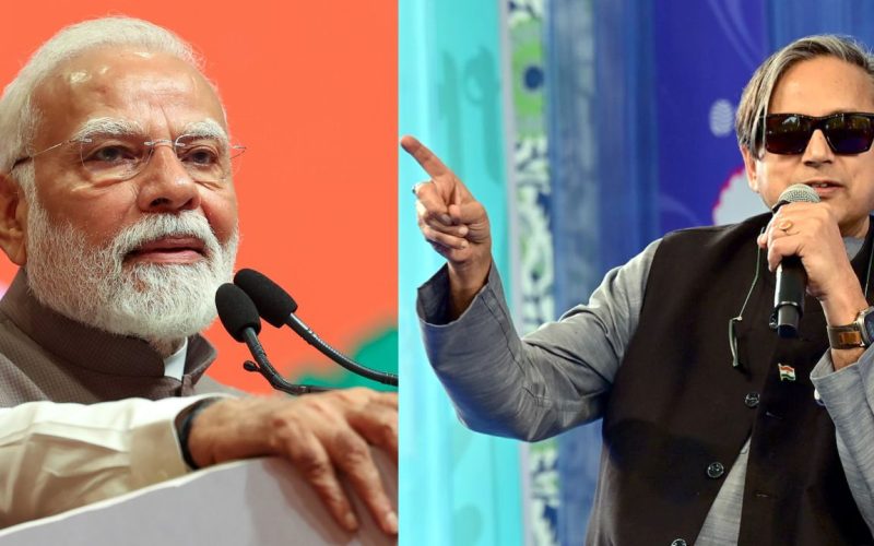 MP Shashi Tharoor praises PM Modi