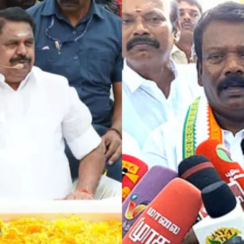 எடப்பாடி பழனிசாமி, செல்வ பெருந்தகை
