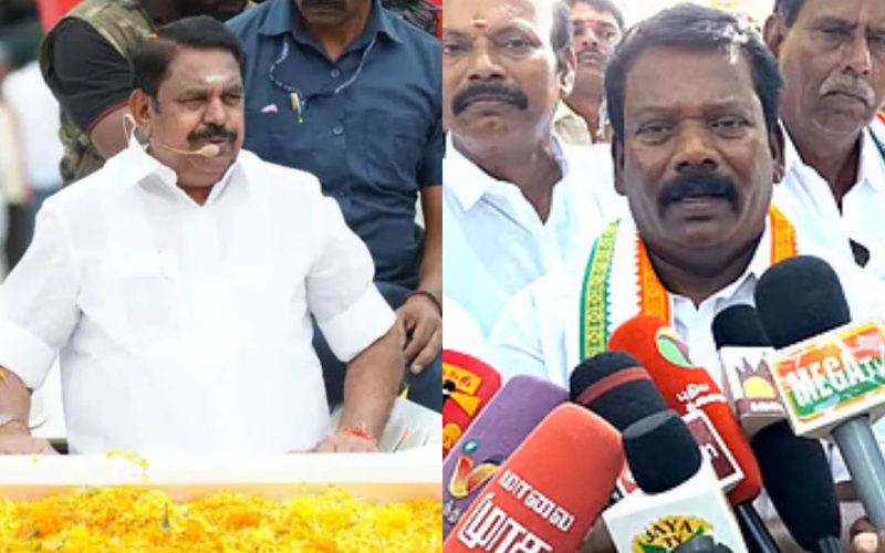 Congress Selva Perundhagai statement in response to Edappadi Palaniswami