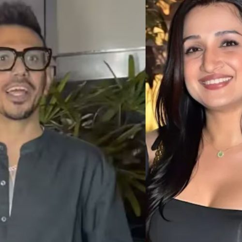 ஷெஃபாலி பாக்காவுடன் யுஸ்வேந்திர சஹால்