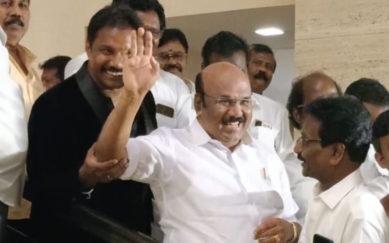 D Jayakumar opposes property tax hike.