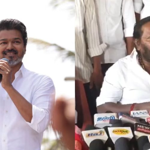 விஜய், கருணாஸ்