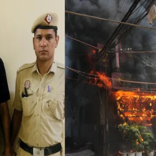 Delhi hotel fire accident