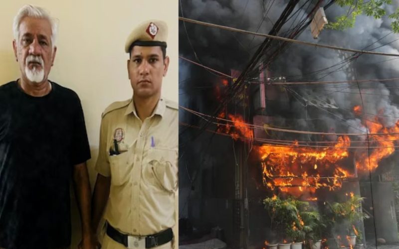 Delhi hotel fire accident