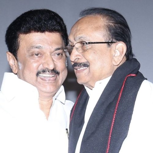  தமிழக முதலமைச்சர் மு க ஸ்டாலினை சந்தித்த வைகோ
