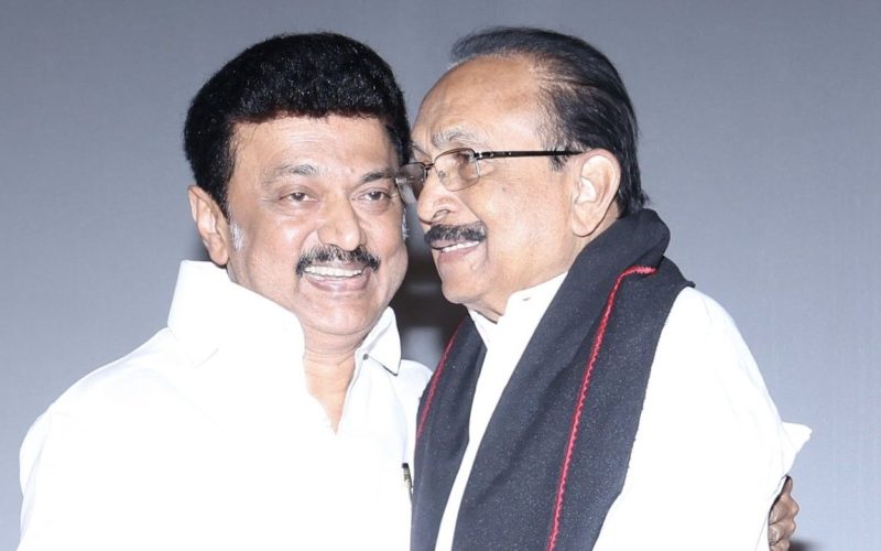 Vaiko meets MK Stalin