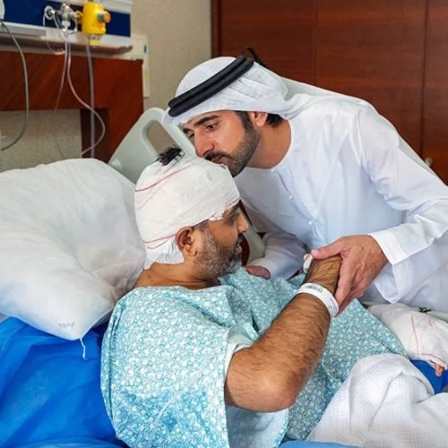 Dubai Crown Prince Meets Pilot