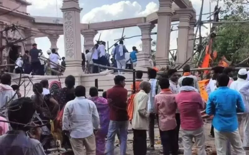 Parbhani Temple Collapse