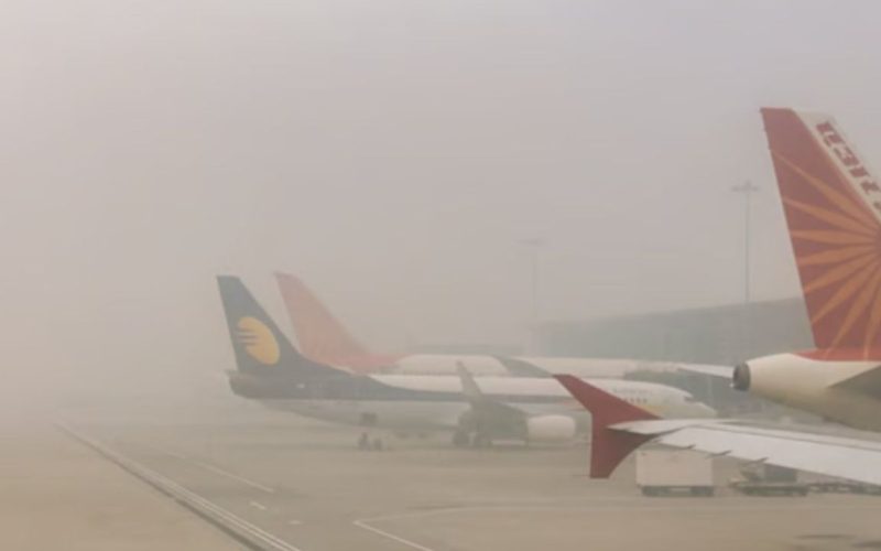 Flights and trains delayed in Delhi