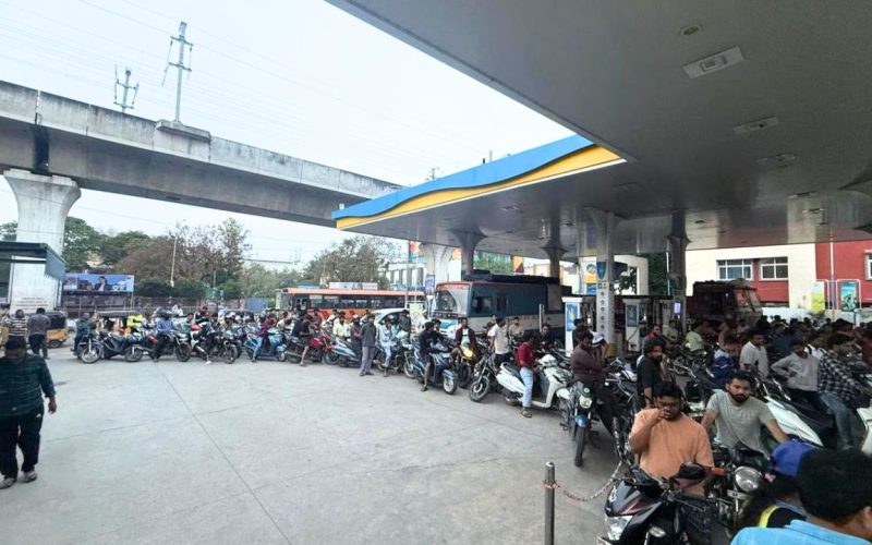 Fuel Panic Grips South India