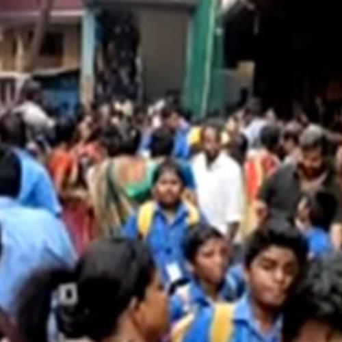 திருவொற்றியூர் பள்ளியில் வாயு கசிவு?
