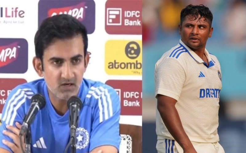 Dressing Room Leaks Gautam Gambhir Blames Sarfaraz Khan