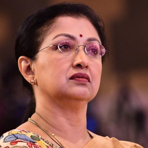 Land Fraud Probe Gautami Appears