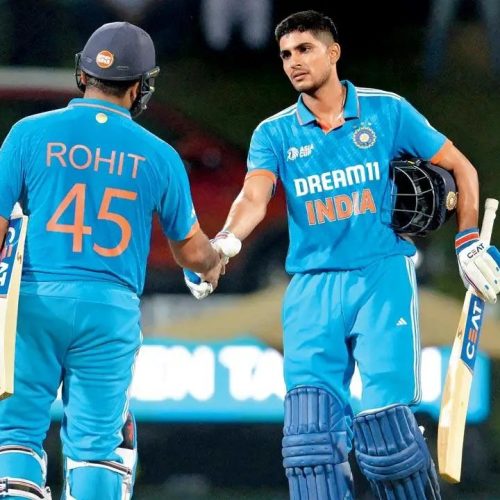 Gill on Rohit