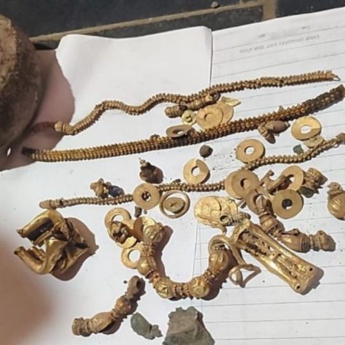 கர்நாடகாவில் தங்கப் புதையல் கண்டுபிடிப்பு