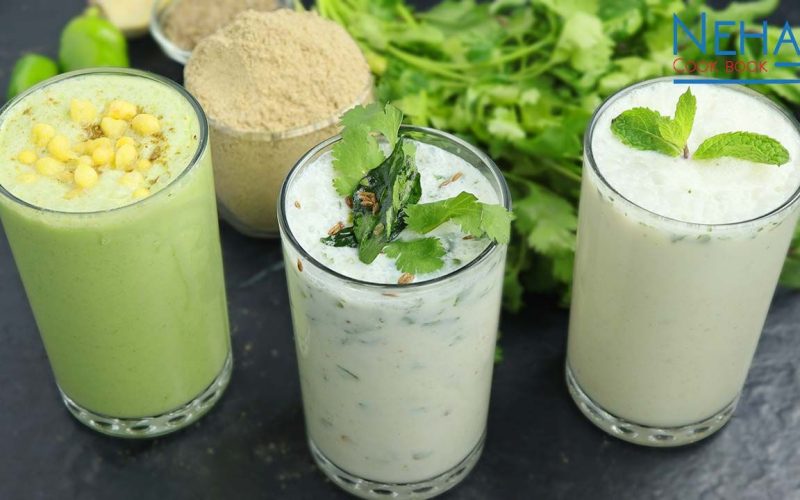 Cooling Chaas with Mint