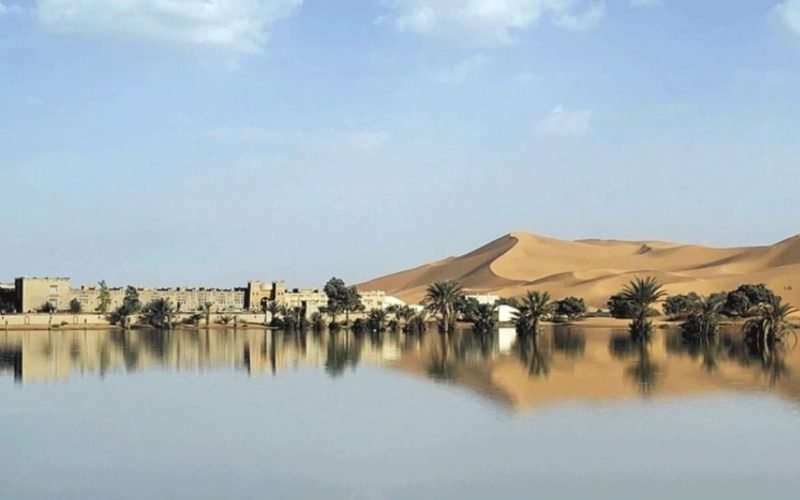 Heavy rain slashed in sahaara deserts
