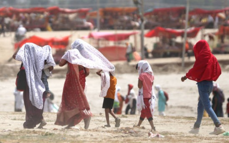 Highest temperature in India recorded in Nagpur Maharashtra
