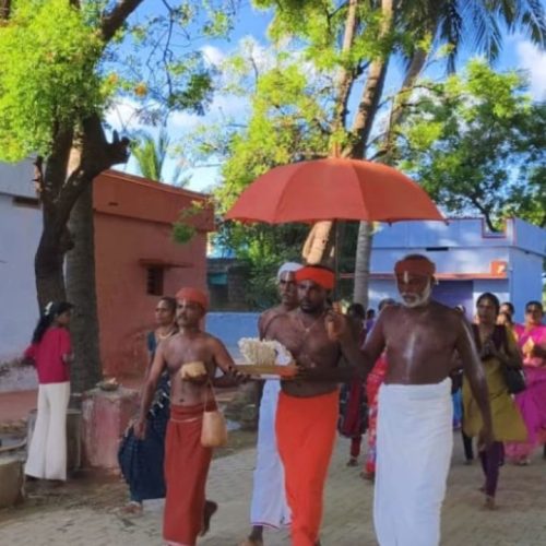 கடம்பன்குளத்தில் இருந்து சாமிதோப்புக்கு பாதயாத்திரை
