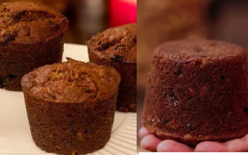 How to make mini christmas cake
