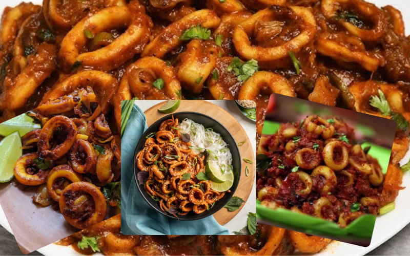 How to make squid fish masala