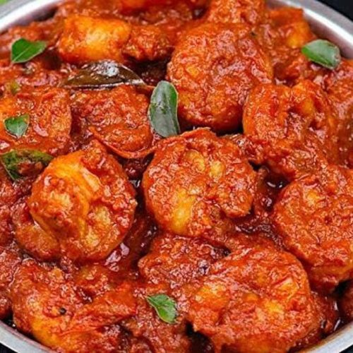 வெஜ்  இறால் தொக்கு