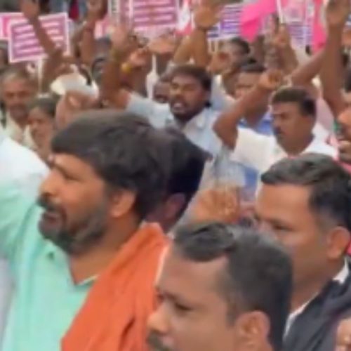 சென்னையில் ஆசிரியர்கள் போராட்டம்
