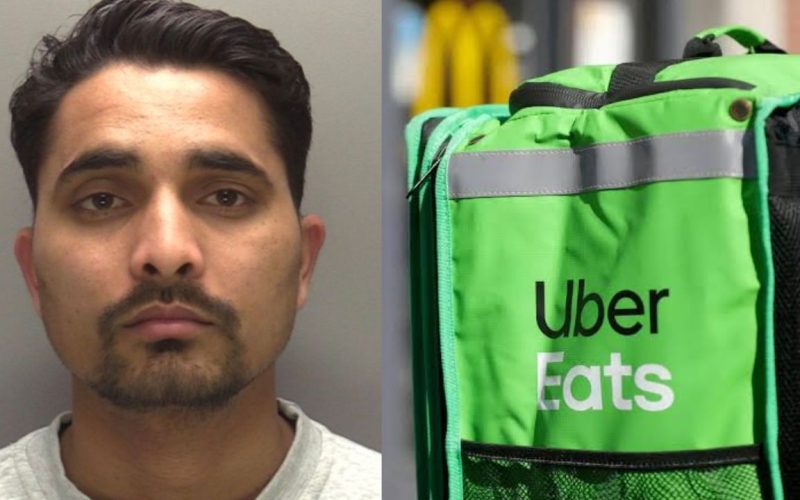 Indian Uber Eats Driver