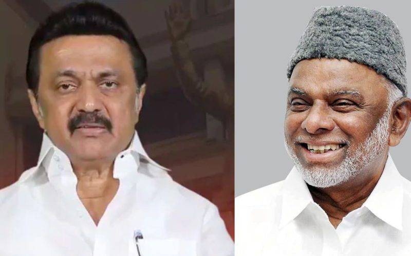 Indian Union Muslim League supports MK Stalins rally in Chennai in support of the Indian Army